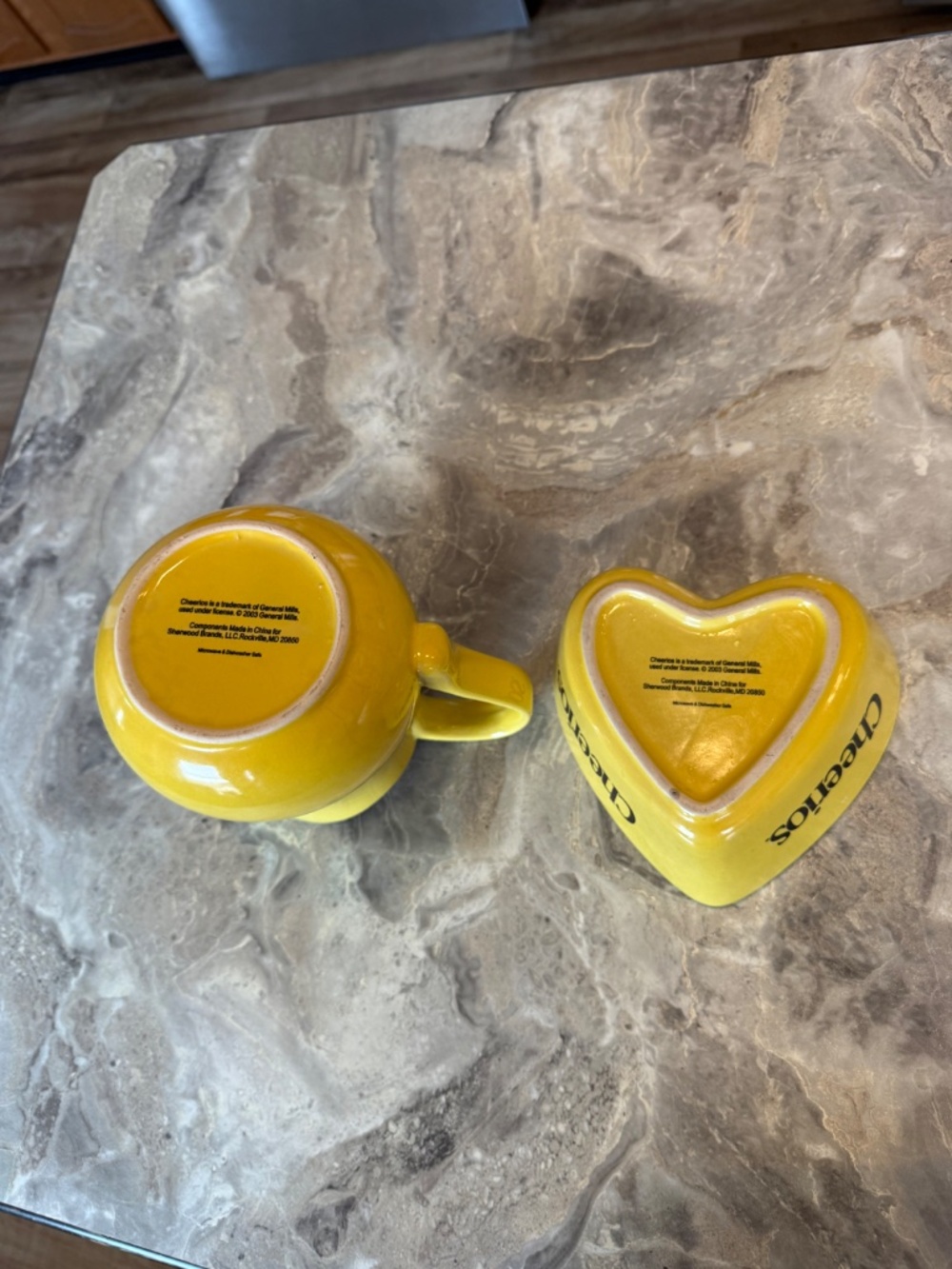 Vintage 2003 General Mills Cheerios collectible picture and heart shaped bowl - Picture 5 of 9